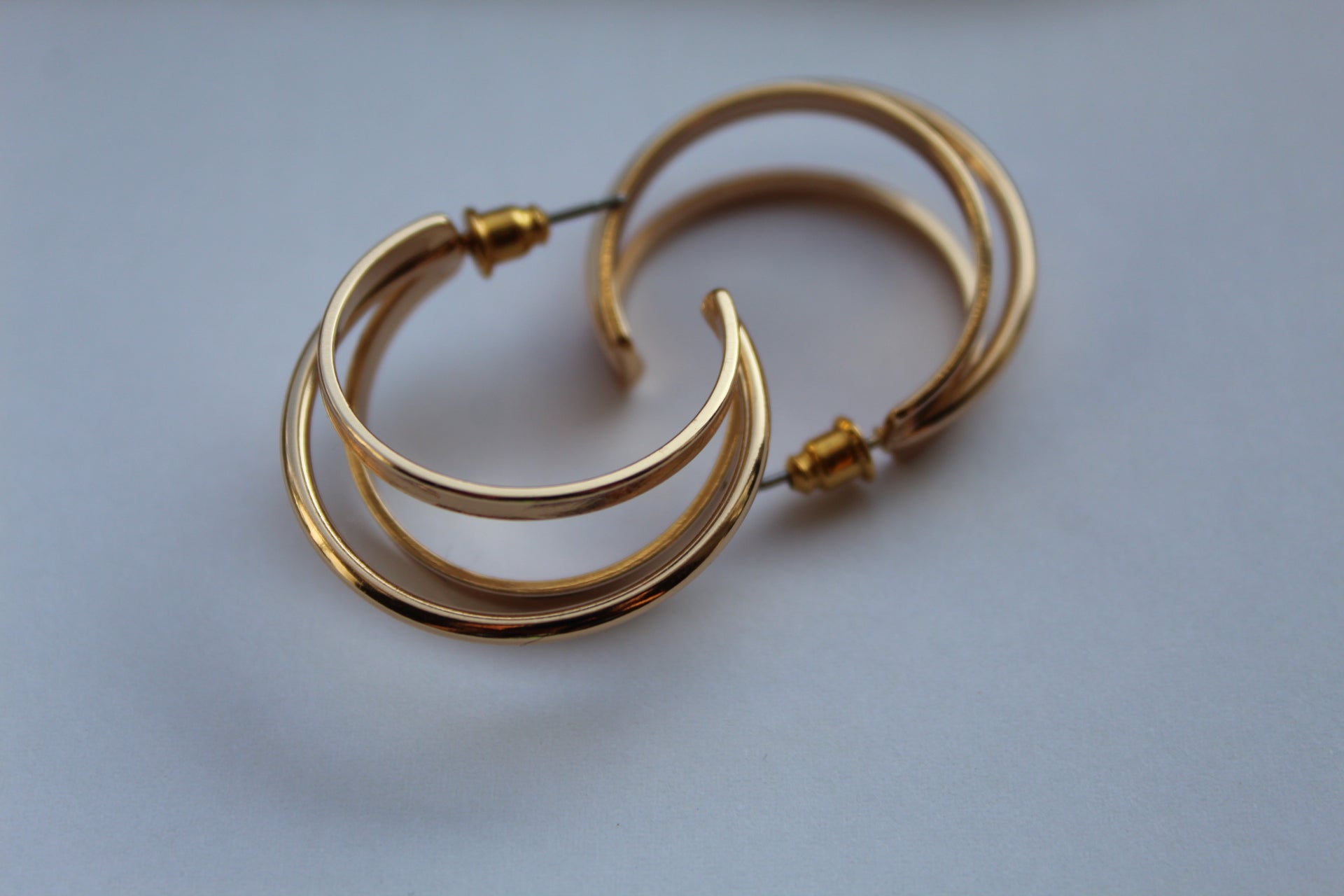 Becka triple hoop earring