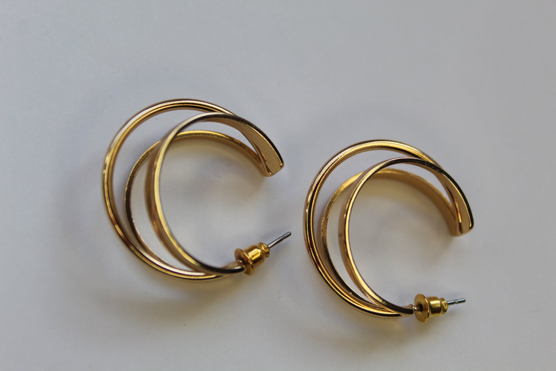 Becka triple hoop earring