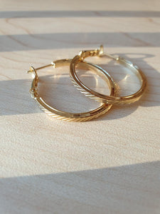 Classy Hoop earrings